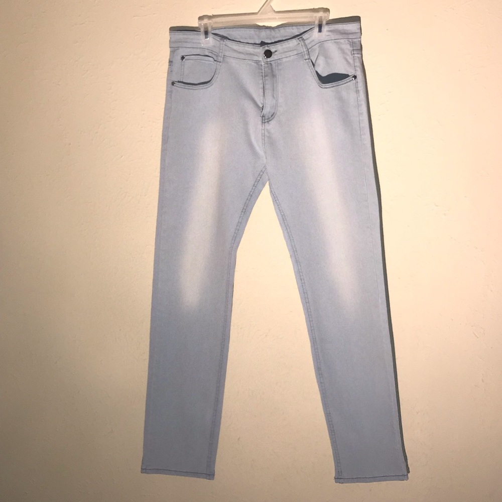 Qazel Vorrlon Size 34 Light Blue Pants
